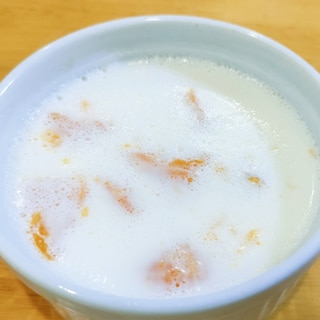 余ったみかんで！牛乳みかん寒天〜牛乳消費にも〜